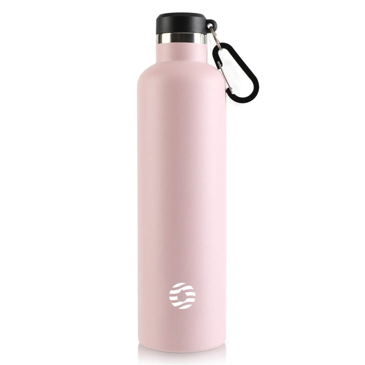 Double Großer Öffnung Thermoskanne 1000ml, Rosa - FJBottle-German